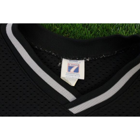 Vintage New Orleans Saints Jersey Logo 7 Men's Size Large Blank Short Sleeve - Picture 4 of 5